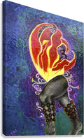 Spores Of Summer: Dancing Lily | | Contemporary African Art | Petey Art