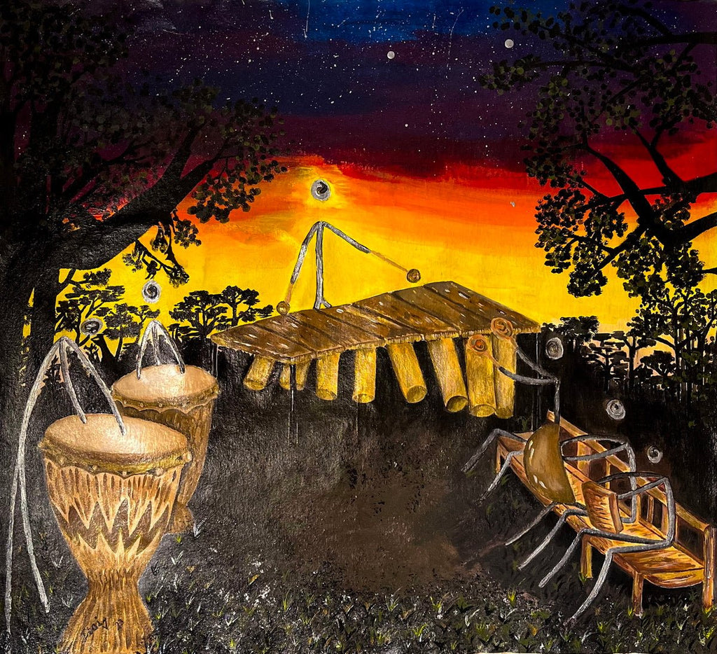 The Meeting Place | | Contemporary African Art | Petey Art