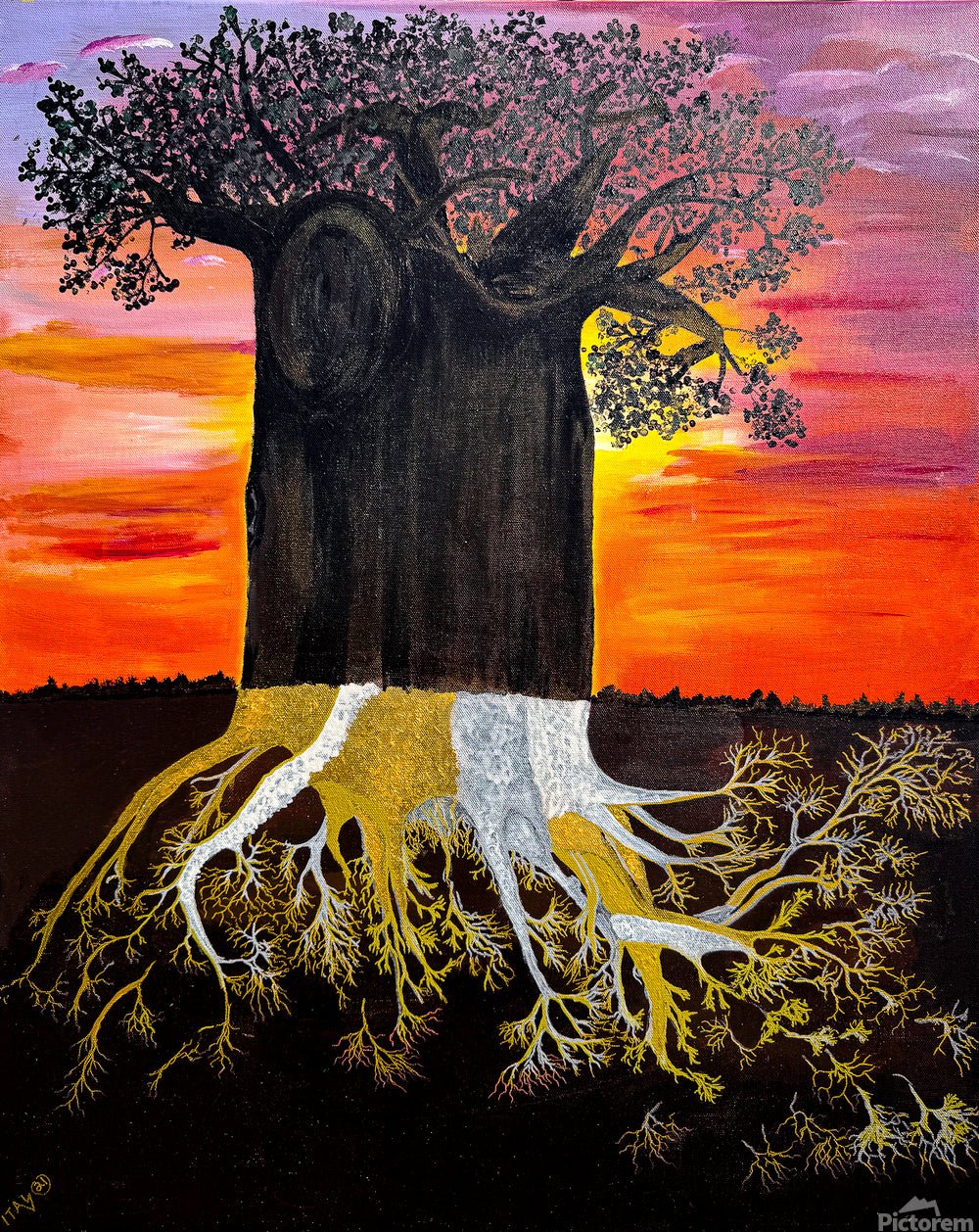 The Power Of Self | | Contemporary African Art | Petey Art